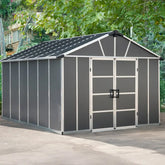 Abri de jardin en polycarbonate 11,7m² sans plancher YUKON - Palram - Canopia Ma boutique